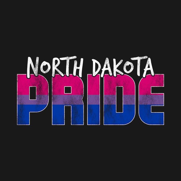 North Dakota Pride Bisexual Flag by wheedesign