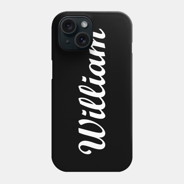 William Phone Case by ProjectX23Red