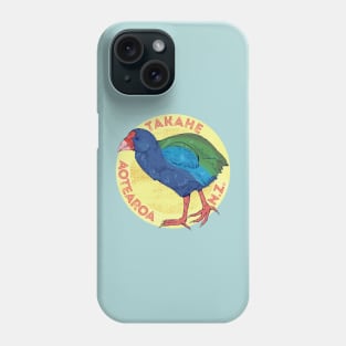 Takahe New Zealand Bird Phone Case