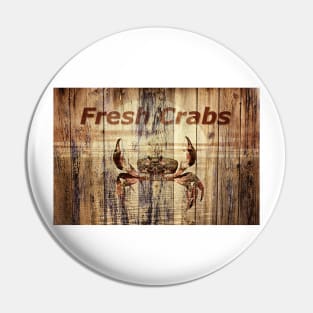 Fresh Crabs - Seafood Pin