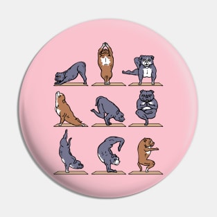 American Pit Bull Terrier Yoga Pin