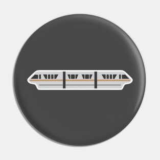 Monorail - Gold Pin