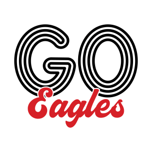 Go Eagles - Baseball T-Shirt