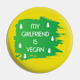 Vegan Girlfriend Pin