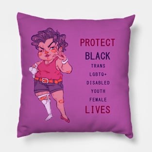 Protect All Black Lives Pillow