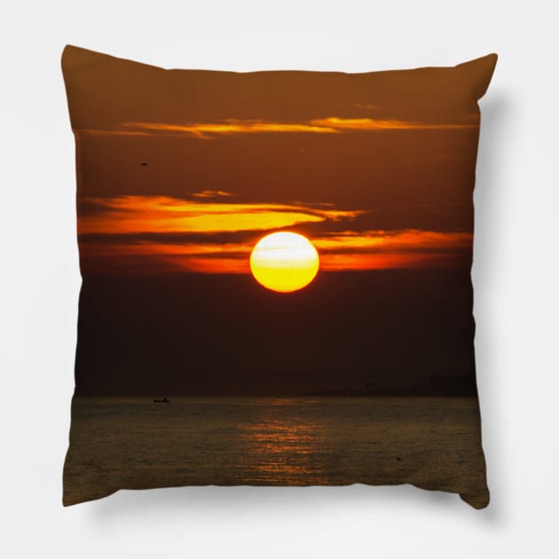 Sunset Pillow by NOMAD73