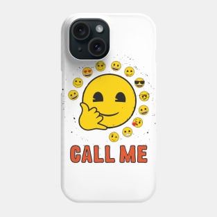 Call Me Emoji Phone Case