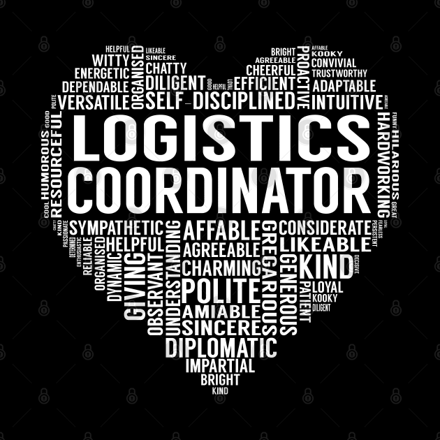 Logistics Coordinator Heart by LotusTee