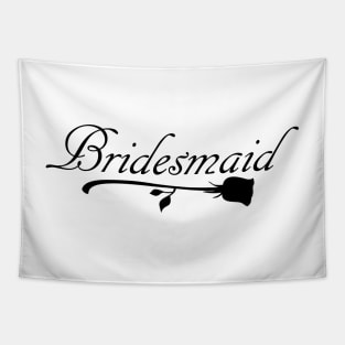 Bridesmaid Wedding Accessories Tapestry