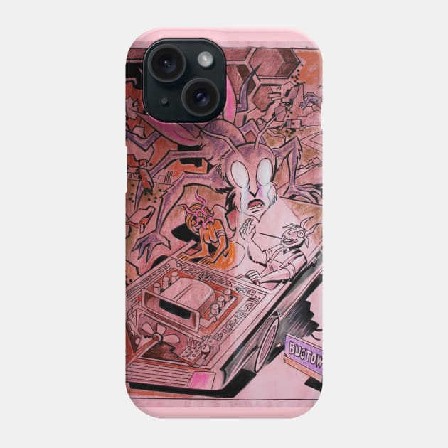 Bug Town Phone Case by BennettBlackLight