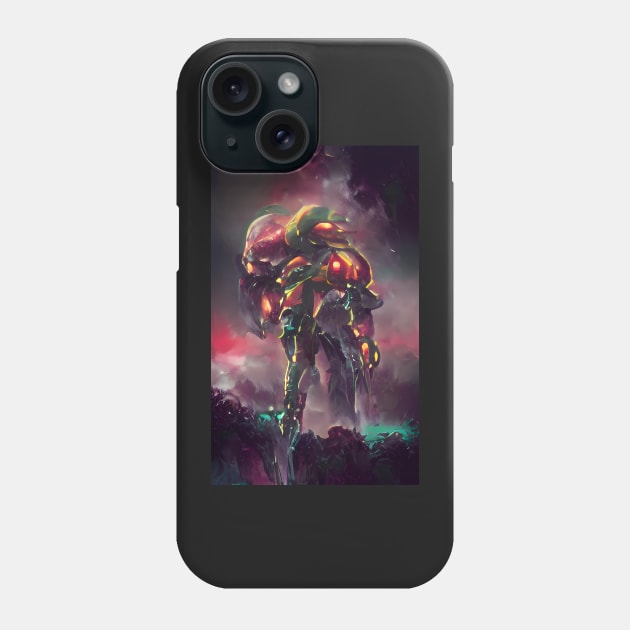 Super Metroid inspired art Phone Case by IOANNISSKEVAS