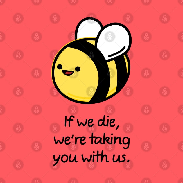 Save the bees by happyfruitsart