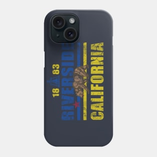 Retro Riverside California 1883 Home Love Phone Case