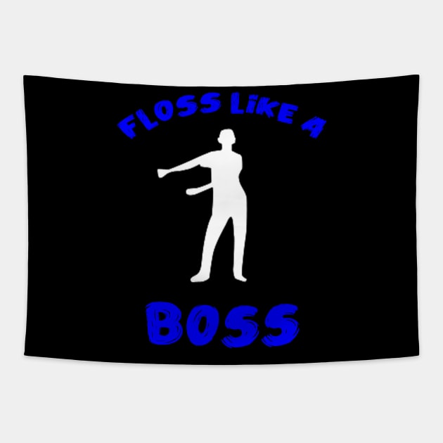 Floss like a boss Tapestry by limerockk