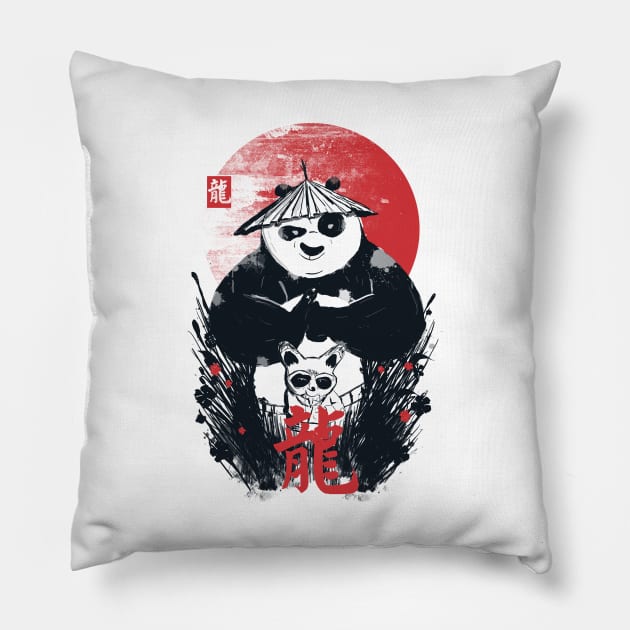 Dragon Warrior Pillow by Piercek25