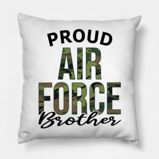 Proud Air Force Brother Pillow