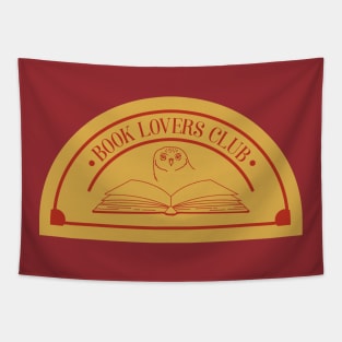 Bookish retro. Bookish quotes. Book lovers club. Books owl Tapestry