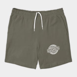 Grandpa Silver Vintage Sign Shorts