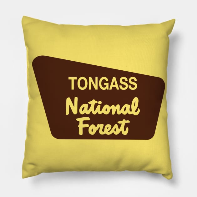 Tongass National Forest Pillow by nylebuss