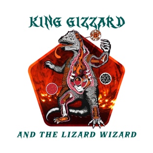 The King Gizzard & The Lizard Wizard Fanart Design T-Shirt