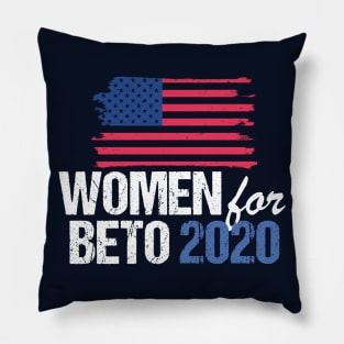 Women for Beto O'Rourke 2020 Pillow