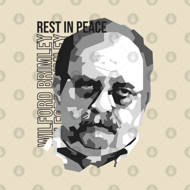 Rest In Peace Wilford Brimley On Skintone by pentaShop