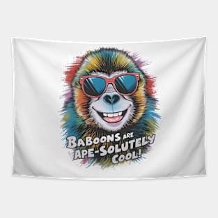 Baboon Bonanza Tee: Ape-solutely Cool Statement We Tapestry