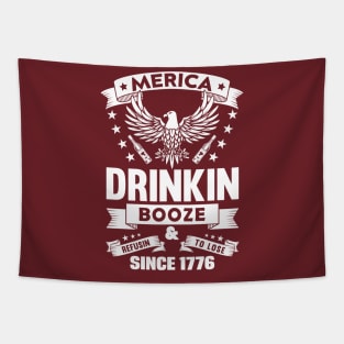 Merica Drinkin Tapestry