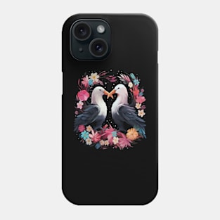 Albatross Couple Valentine Phone Case