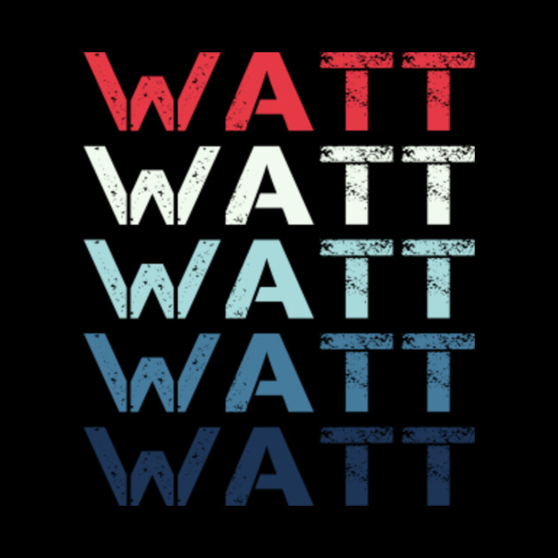 Watt Name T Shirt - Watt Classic Vintage Retro Name Gift Item Tee - Watt - Phone Case