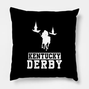 kentucky derby inspired design Pillow