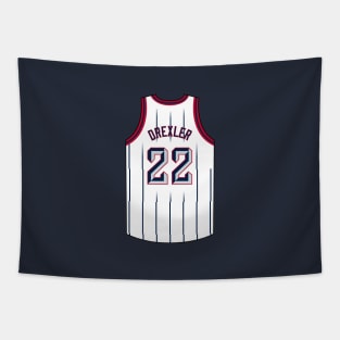 Clyde Drexler Houston Jersey Qiangy Tapestry