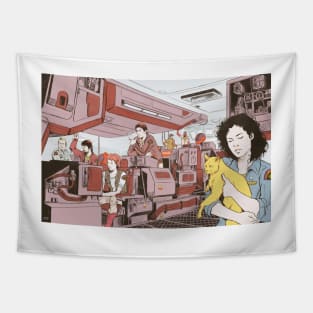 Aboard the Nostromo Tapestry