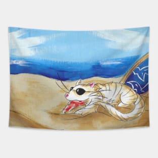 Summer Tiger Tapestry