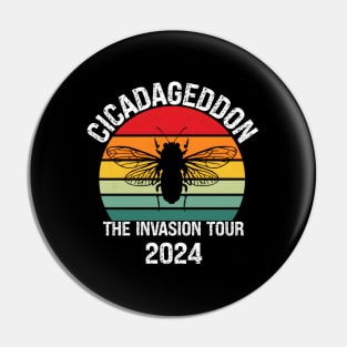 Cicada Invasion Tour Pin