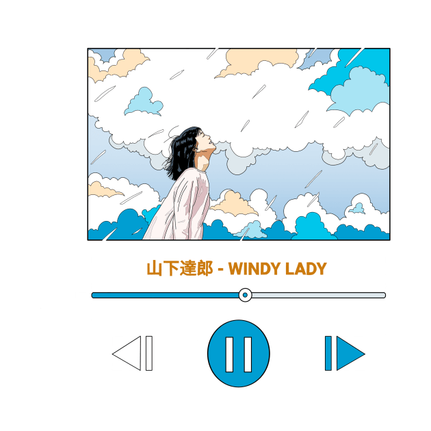 Windy lady by Dinanti Dimana