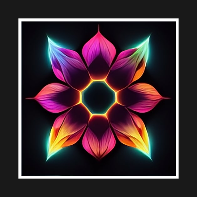 mandala flowers by ElArrogante