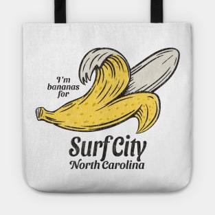 Surf City, NC Summertime Vacationing Going Bananas Tote