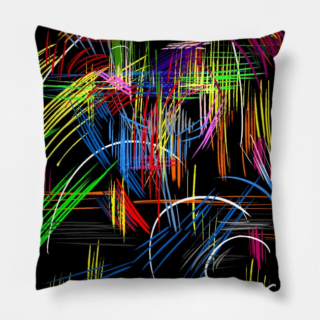 abstract Pillow by Nikokosmos