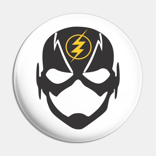 Flash Mask Pin by Aestcoart