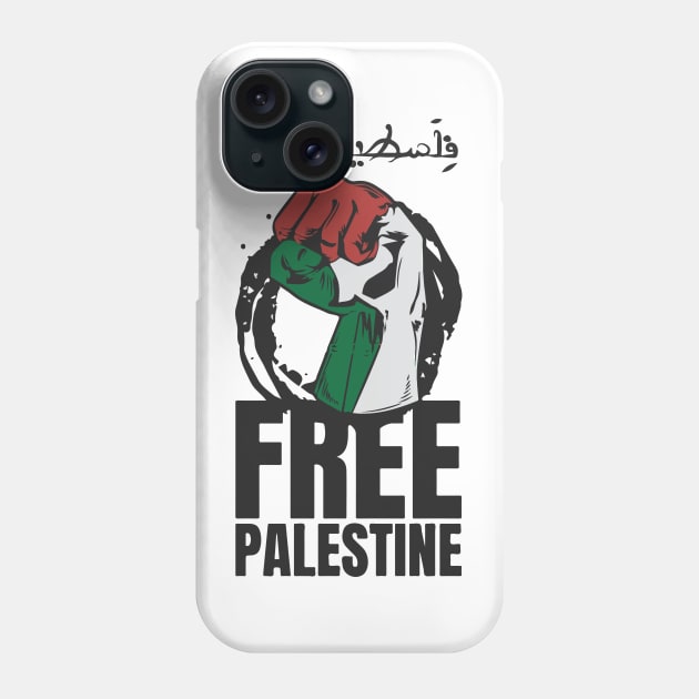 Free Palestine | Stop Terrorism (2021) Phone Case by Art_Attack