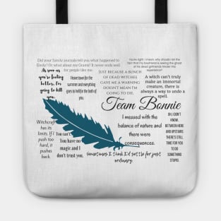 Team Bonnie Tote