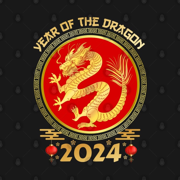 Chinese Lunar New Year 2024 - Year of the Dragon 2024 by Danemilin