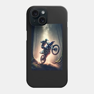 Dirt Bike in the Jungle Phone Case