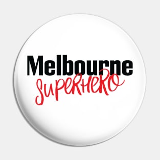 Melbourne Superhero Pin