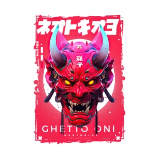 NEOTOKIO3'S GHETTO ONI | Traditional Japanese Culture | PROUD OTAKU T-Shirt