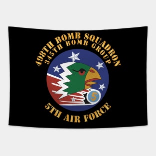 5th AF - 345th BG - 498th Bomb Squadron X 300 Tapestry