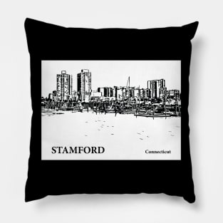 Stamford Connecticut Pillow