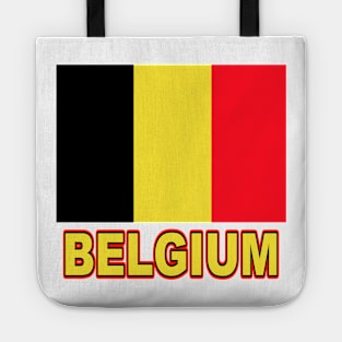 The Pride of Belgium - Belgian Flag Design Tote