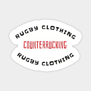 counterrucking rugby clothing t shirt Magnet